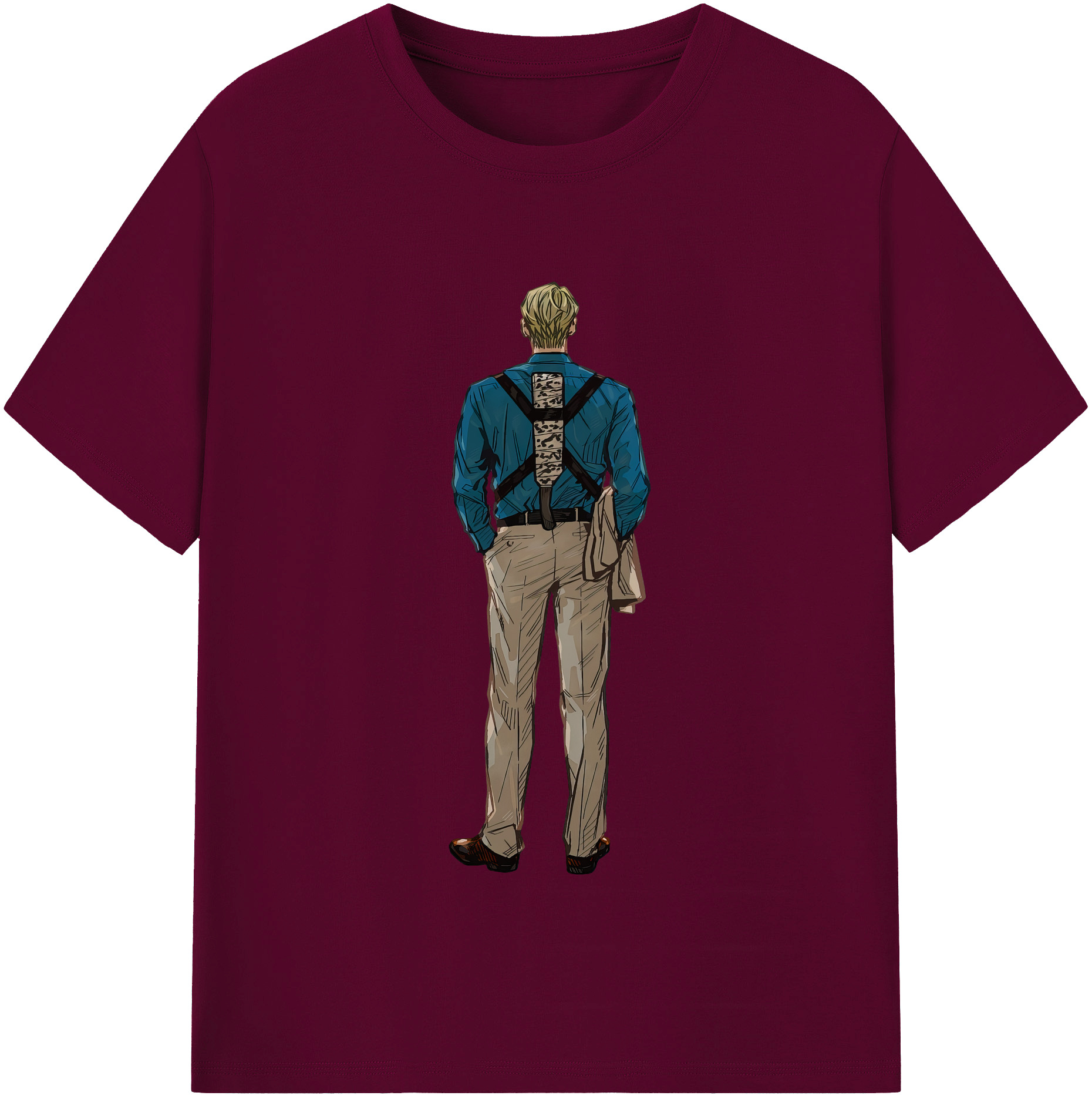 （画像用） 呪術廻戦 Jujutsu Kaisen レディースカジュアルプリントTシャツ（綿100％）